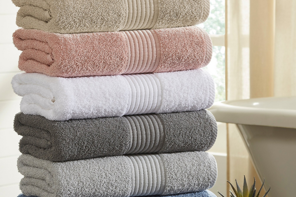 Colored Bath Towels