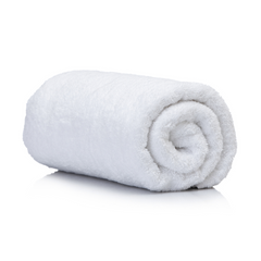 White Bath Towel