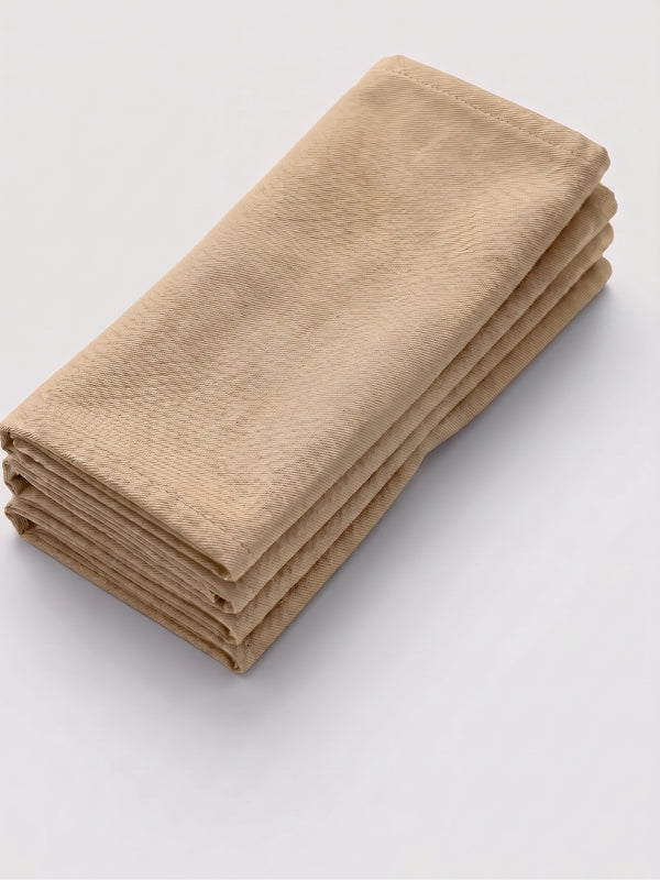 Twill Napkin in Beige